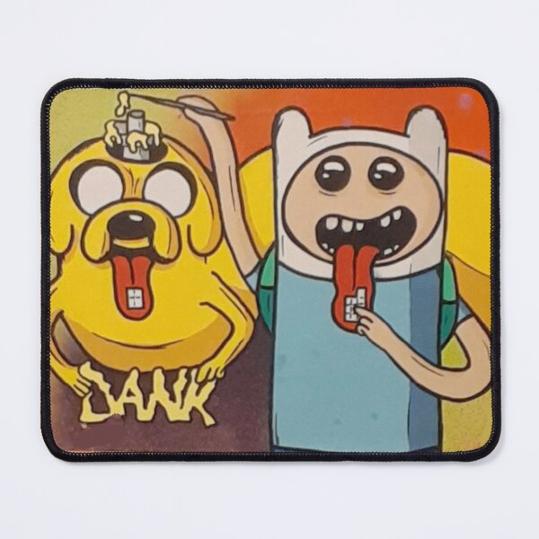 Item preview, Jake, Finn,  Adventure Time, Dank, Tabs, Blotter,  designed and sold by Vintaged.
