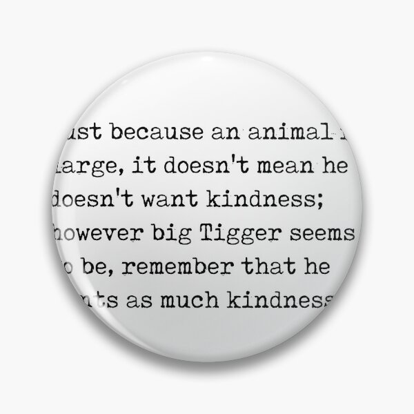 Item preview, A A Milne Quote 06 - Kindness as Roo - Literature - Typewriter Print designed and sold by Studio Grafiikka.