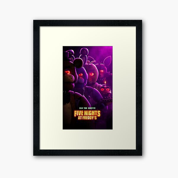 Fnaf Movie, Five Nights at Freddys movie Poster for Sale by ShopSouthKissi