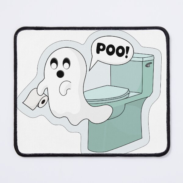 Item preview, Ghost Toilet Time! designed and sold by LlyrionCosplay.