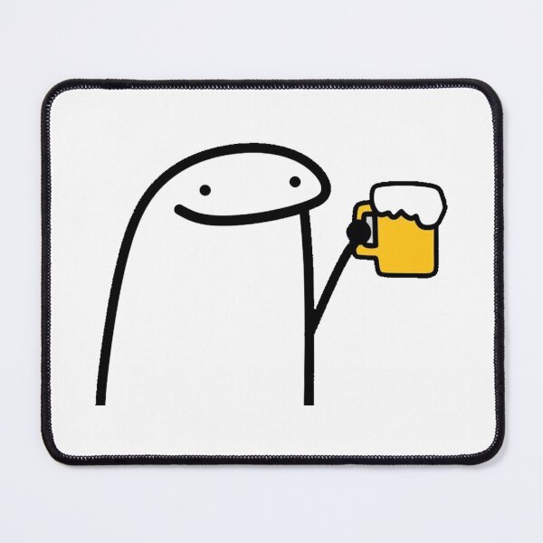 Item preview, Flork sticker beer funny Sticker flork flork designed and sold by maximinano100k.
