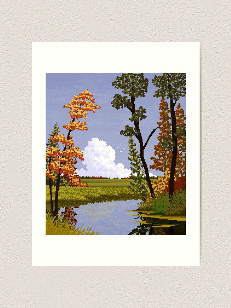 Autumn Vibes - #4 - 32x32 Pixel ARt Sketches