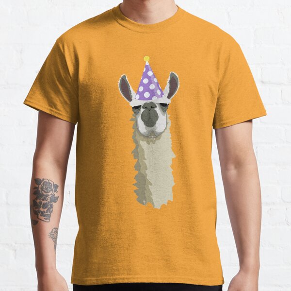 Birthday Llama Classic T-Shirt