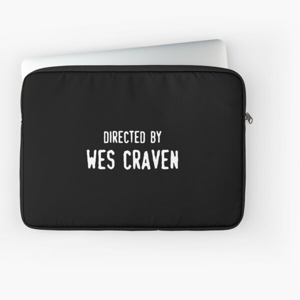 Directed by Wes Craven Laptop Sleeve
