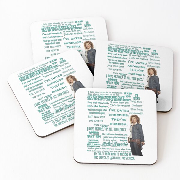 Item preview, River Song Quotes designed and sold by Stanleyea.