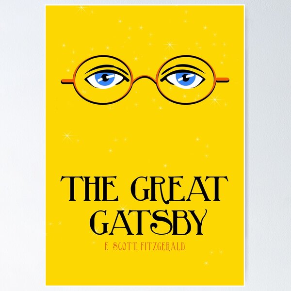 Item preview, The Great Gatsby Poster designed and sold by Olivia McNeilis.