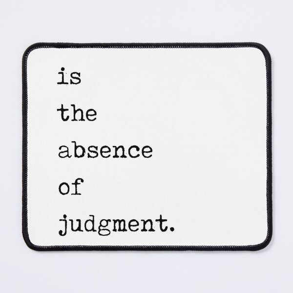 Item preview, Love is the absence of judgment - Dalai Lama Quote - Literature - Typewriter Print designed and sold by Studio Grafiikka.