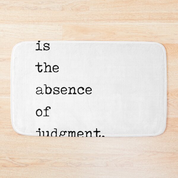 Item preview, Love is the absence of judgment - Dalai Lama Quote - Literature - Typewriter Print designed and sold by Studio Grafiikka.
