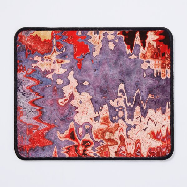 Item preview, Dialogue of Opposites - Contemporary Abstract - Abstract Expressionist painting - Blue, Red, Purple designed and sold by Studio Grafiikka.