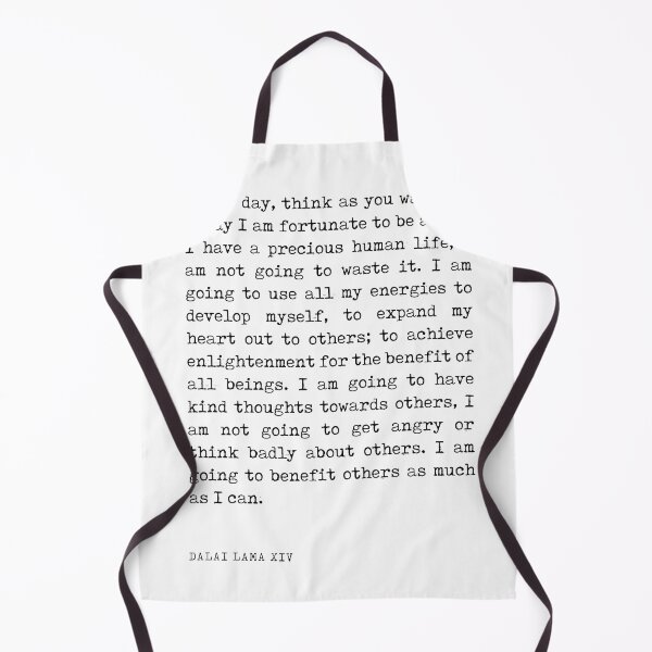 Item preview, Think as you wake up - Dalai Lama Quote - Literature - Typewriter Print designed and sold by Studio Grafiikka.