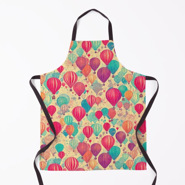 Item preview, Pattern of Vintage air balloons designed and sold by Pride-Casuals.