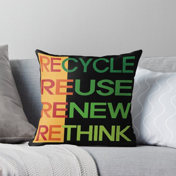 Item preview, Recycle Reuse Renew Rethink designed and sold by EunsooLee.
