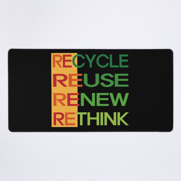 Item preview, Recycle Reuse Renew Rethink designed and sold by EunsooLee.