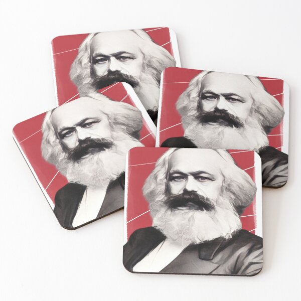 Item preview, German philosopher Karl Marx illustration  designed and sold by Litstoy.