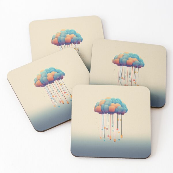 Item preview, Simple cloud drawing design designed and sold by Feluceo.