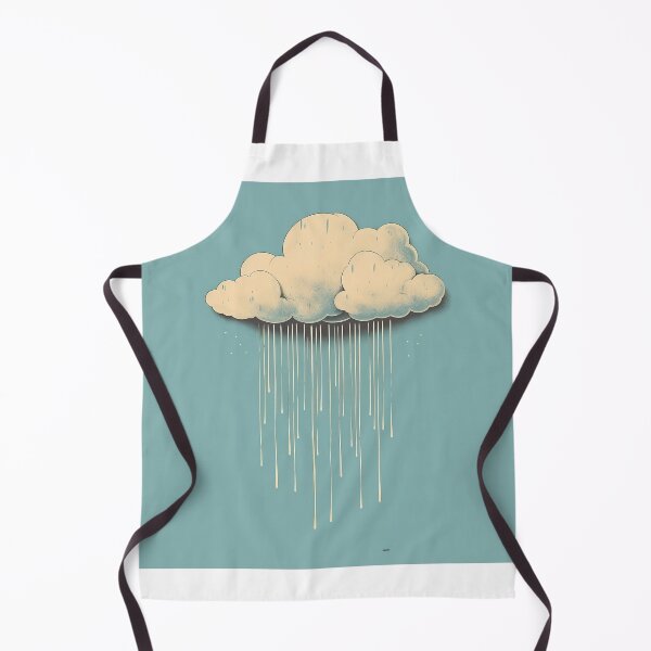 Item preview, Raining cloud minimalist design designed and sold by Feluceo.