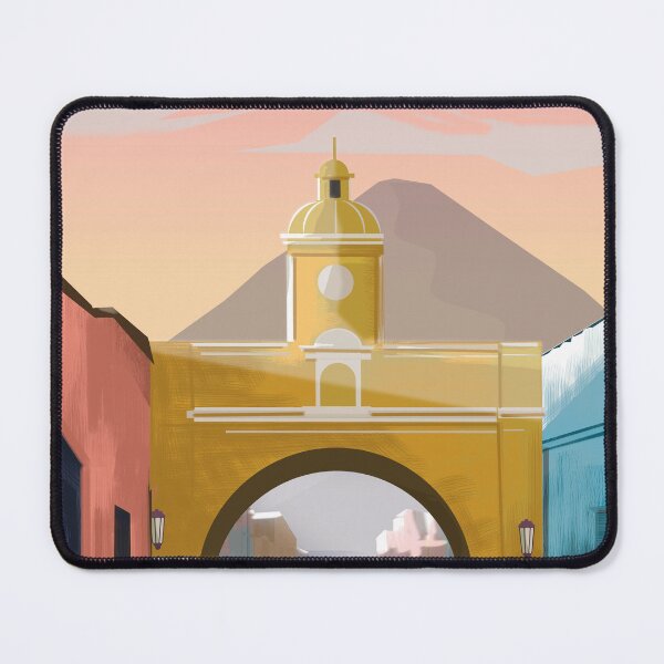 Item preview, Antigua Guatemala travel poster arco de santa catarina designed and sold by Arctic frame studio.