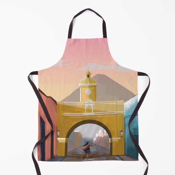 Item preview, Antigua Guatemala travel poster arco de santa catarina designed and sold by Arctic frame studio.