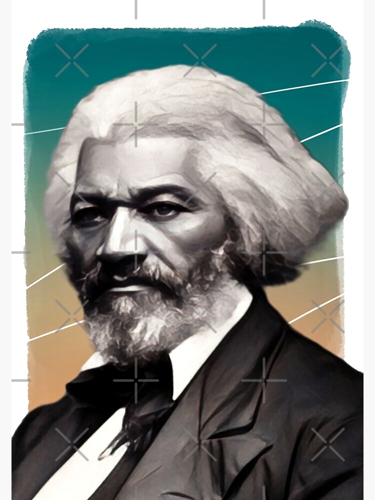 American social reformer Frederick Douglass Illustration 