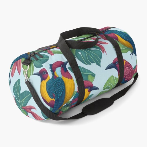 Item preview, "Tropical Watercolor Art: Vivid Birds and Seamless Design" designed and sold by OasisOfGraphics.