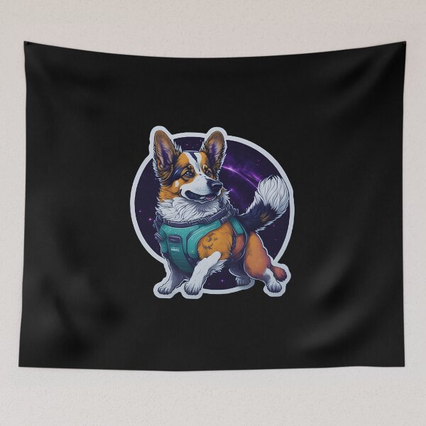 Item preview, Cosmo the Spacedog Traveler Galactic Dog designed and sold by I Love Space.