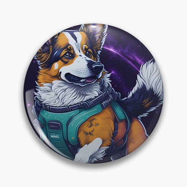Item preview, Cosmo the Spacedog Traveler Galactic Dog designed and sold by I Love Space.
