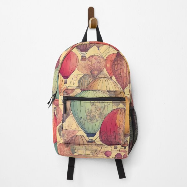 Item preview, Pattern of Vintage air balloons designed and sold by Pride-Casuals.