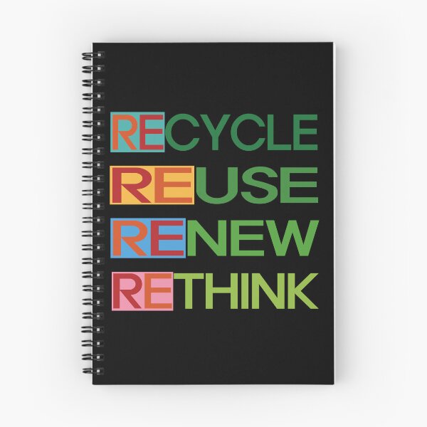 Item preview, Recycle Reuse Renew Rethink designed and sold by EunsooLee.