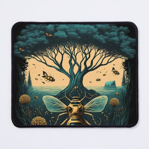 Item preview, Save the Bees Protect the Trees Clean the Ocean designed and sold by ArtfulDelights.