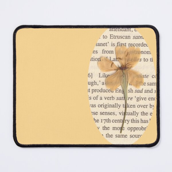 Item preview, Flower on vintage page I designed and sold by Julianum.