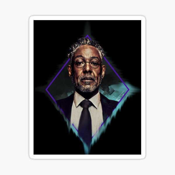 Giancarlo Esposito Fan art Portrait Sticker