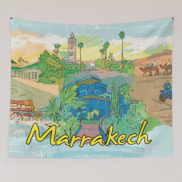 Item preview, Marrakesh Colors Of Morocco designed and sold by tpixx.