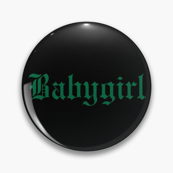 Item preview, Babygirl Dartmouth Green Text designed and sold by Ninjakandy.