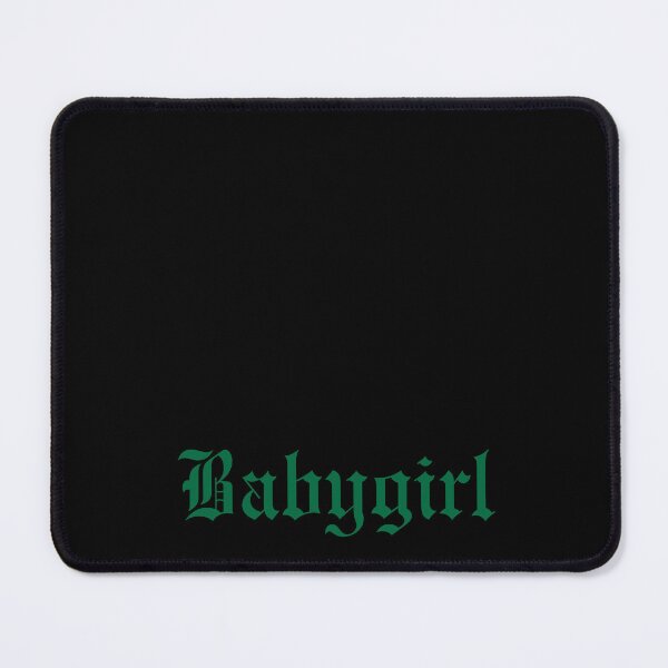 Item preview, Babygirl Dartmouth Green Text designed and sold by Ninjakandy.