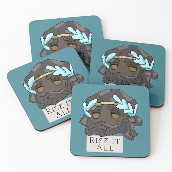 Item preview, Risk it All Patroclus Chibi Icon / Hades designed and sold by MaddieMade.