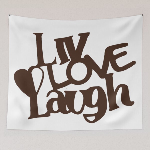 Item preview, liv love laugh designed and sold by medusabyaguss.