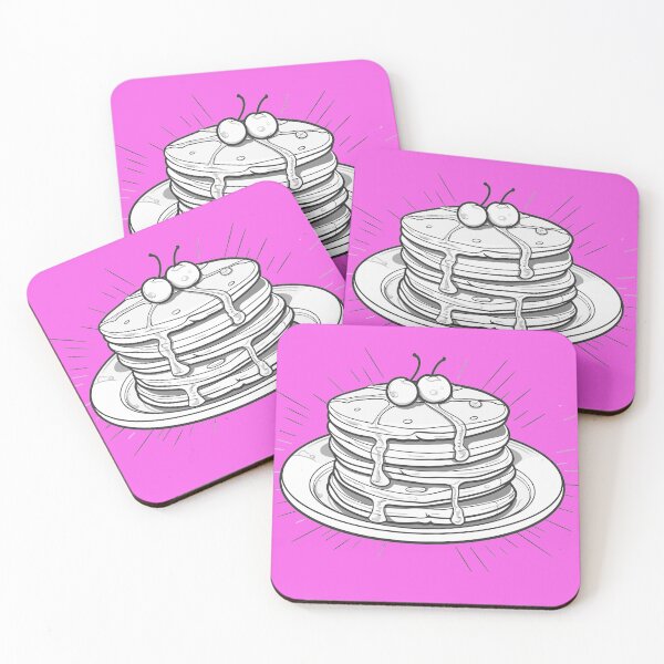 Item preview, Fluffy Pancakes: A Sweet Symphony of Butter and Maple Syrup designed and sold by Sleeygoy.