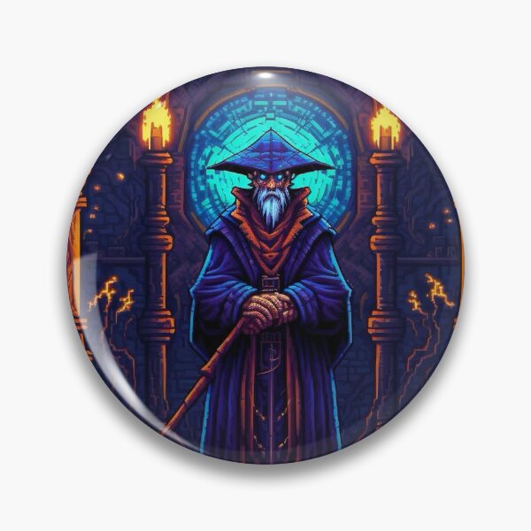 Item preview, Pixel Wizard designed and sold by taoistviking.
