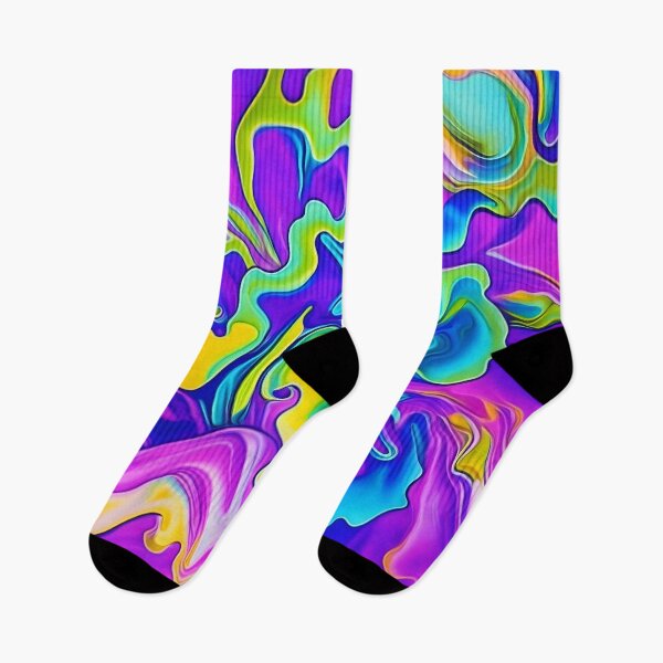 Item preview, Vibrant Dutch Pour Delight: Colorful Liquid Art Design designed and sold by AussieMuma.