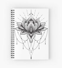 Lotus Spiritual Spiral Notebook