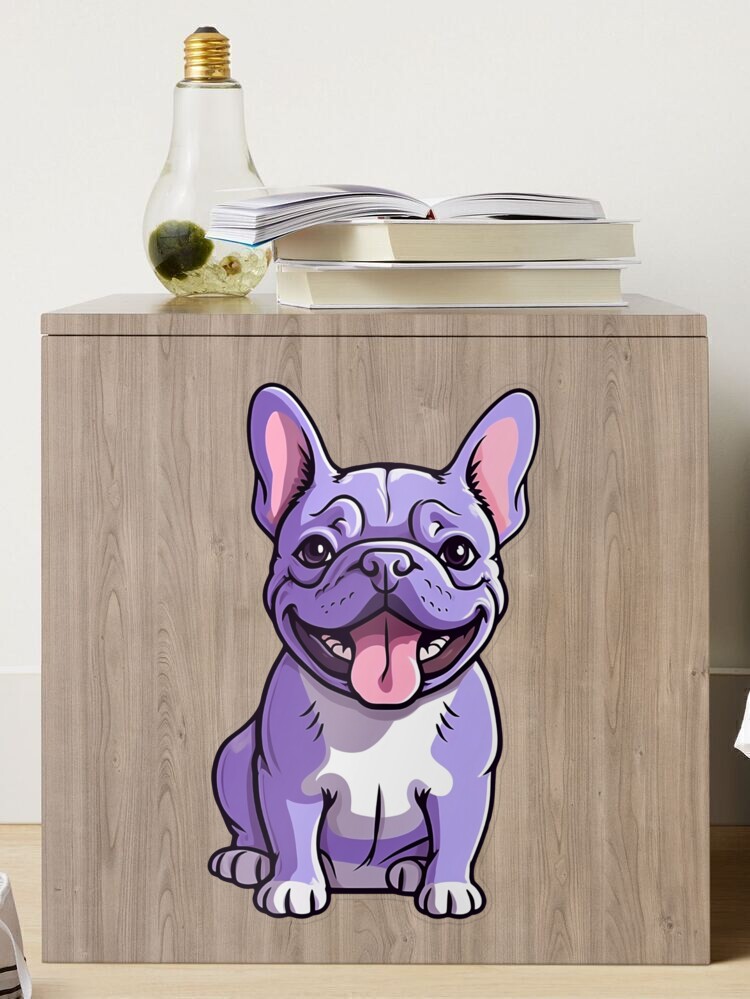 Lazy French Bulldog - DECAL AND ACRYLIC SHAPE #DA0254 – BAM Blanks and More