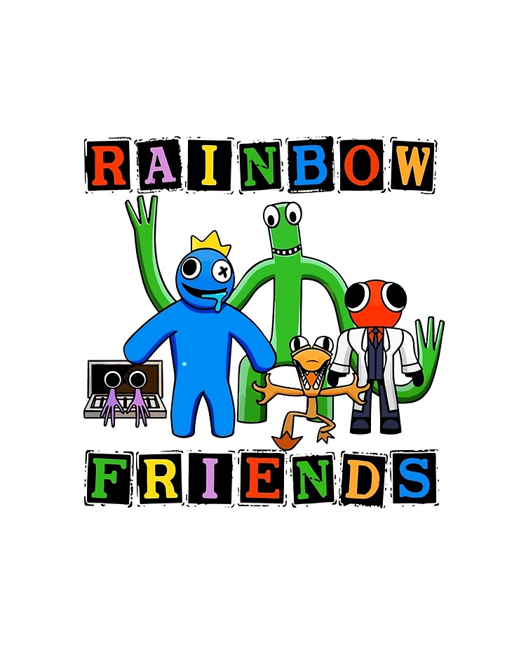 Blue Rainbow Friends. Blue Roblox Rainbow Friends Characters, roblox, video  game. Halloween iPad Case & Skin for Sale by Mycutedesings-1