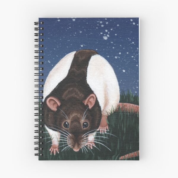 Item preview, Agouti Hooded Rat at Night designed and sold by WolfySilver.