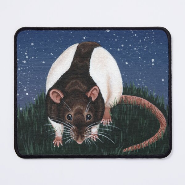 Item preview, Agouti Hooded Rat at Night designed and sold by WolfySilver.