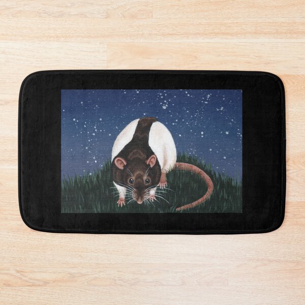 Item preview, Agouti Hooded Rat at Night designed and sold by WolfySilver.