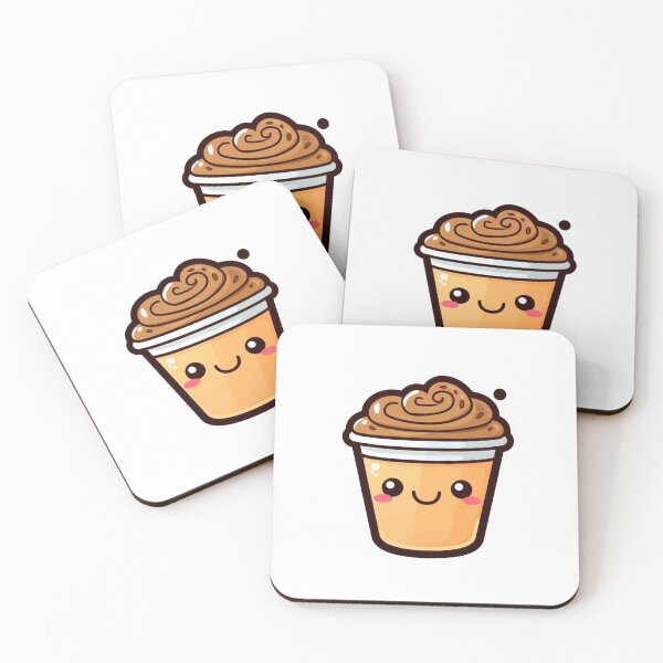 Item preview, Cute Coffee Stickers Kawaii PNG Sticker designed and sold by SuccessSK.
