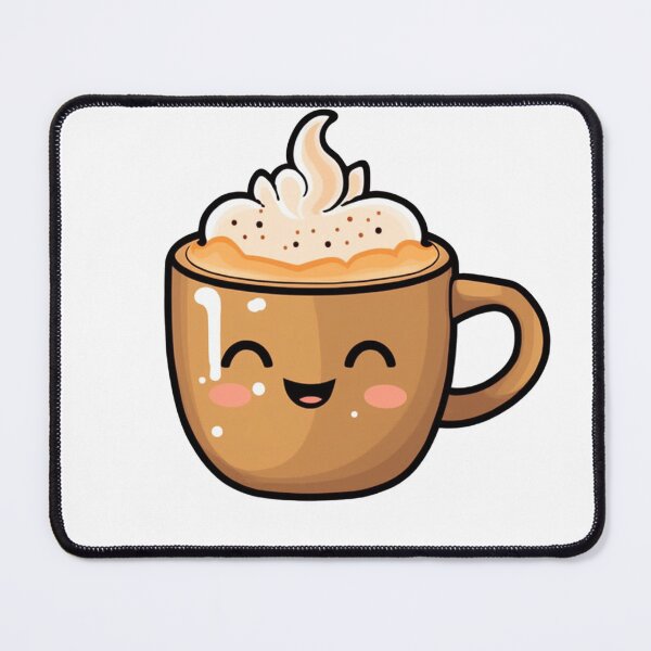 Item preview, Cute Coffee Stickers Kawaii PNG designed and sold by SuccessSK.