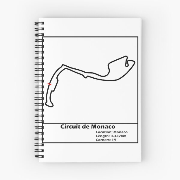 Item preview, Circuit de Monaco (Black) designed and sold by Flamurdesign.