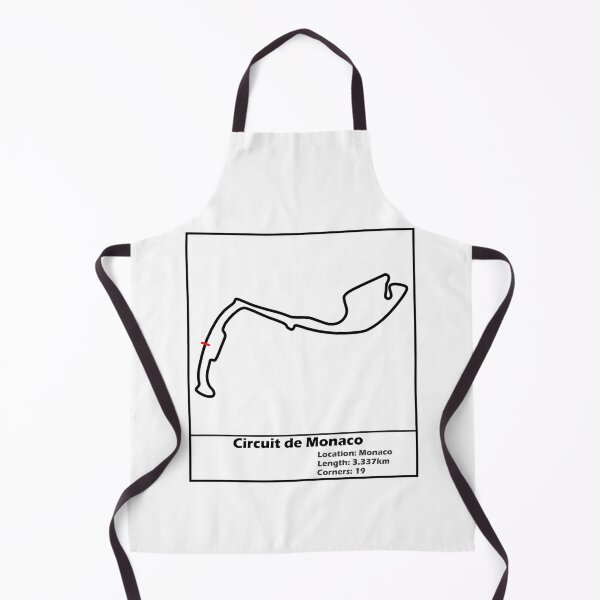 Item preview, Circuit de Monaco (Black) designed and sold by Flamurdesign.