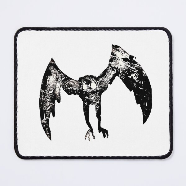Item preview, Mothman Inkblot designed and sold by ghostbugs.